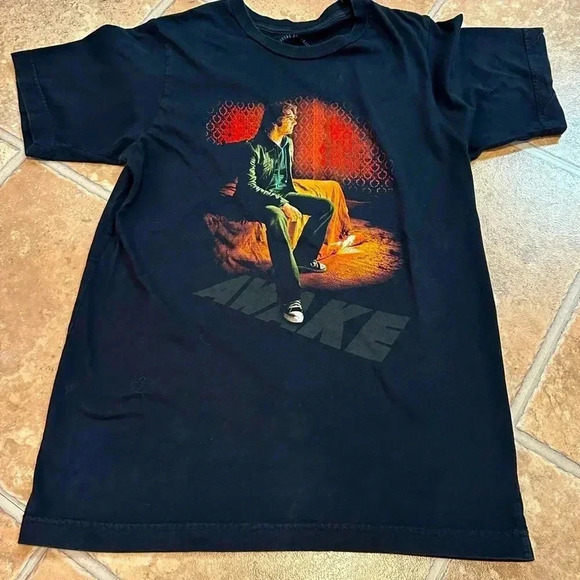 2007 Concert Shirt Josh Groban Awake World Tour made in usa blk short sleeve SM - Picture 1 of 3